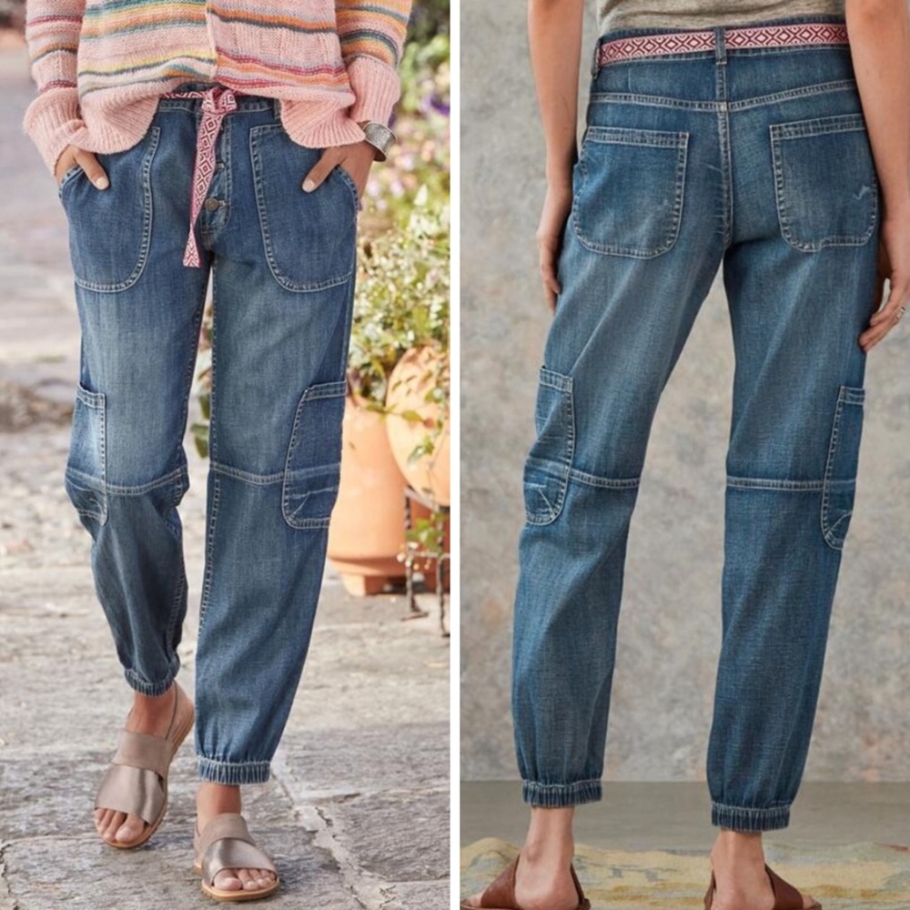 Sundance Blue Denim Joggers